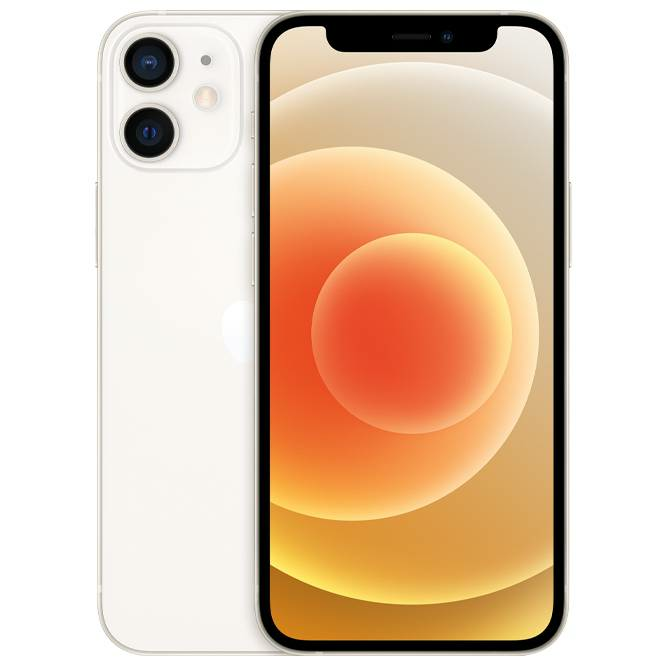 Apple iPhone 12 / 6.1 OLED 2532x1170 / A14 Bionic / 4Gb / 128Gb / 2815mAh / White