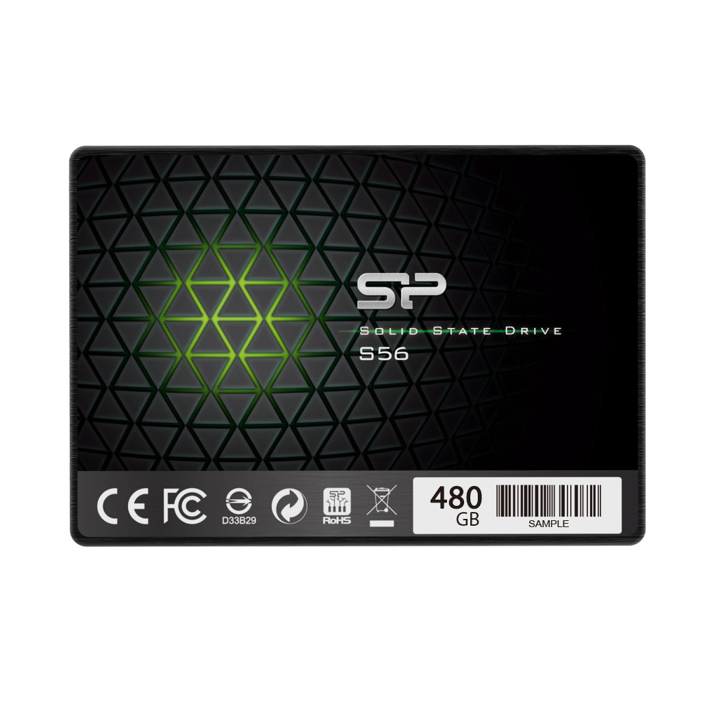 SiliconPower Slim S56 2.5" SSD 480GB / SP480GBSS3S56A25