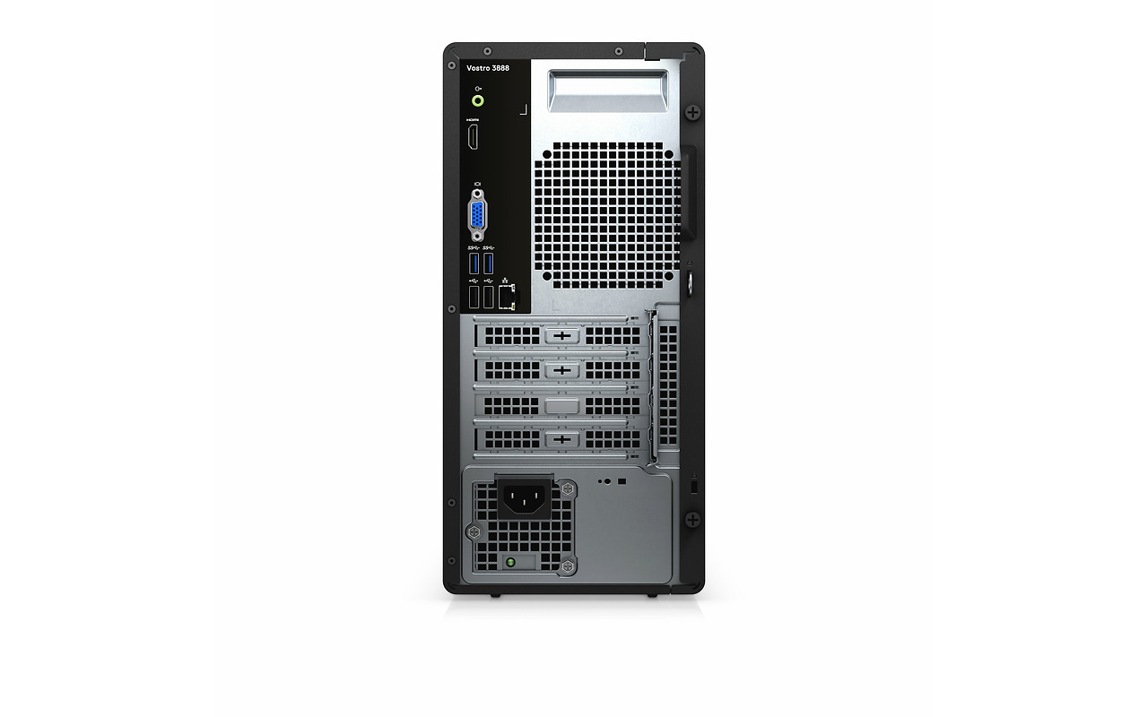 DELL Vostro 3888 Tower / Intel Core i3-10100 / 4GB RAM / 1.0TB HDD / Intel UHD Graphics 630 / Ubuntu /