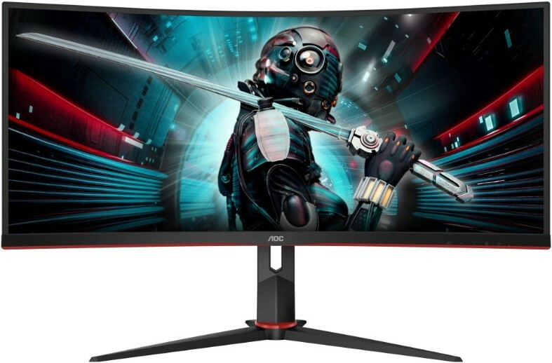 AOC CU34G2X / 34.0" VA Curved 2560x1440 144Hz / Black