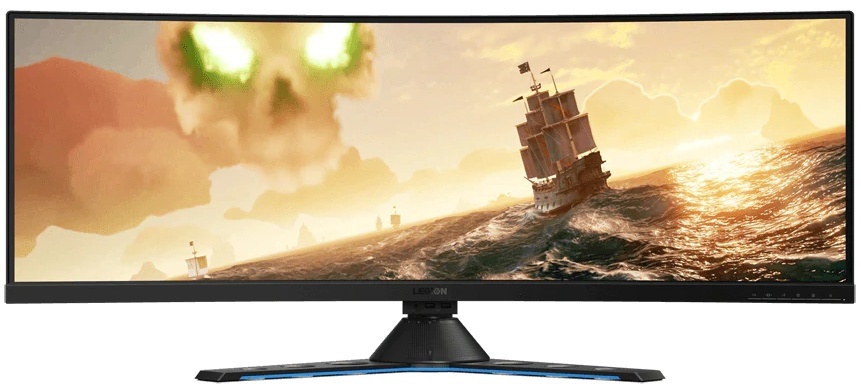 Lenovo LEGION Y44w-10 / 44" Curved-VA 3840x1200 FreeSync 144Hz / Black
