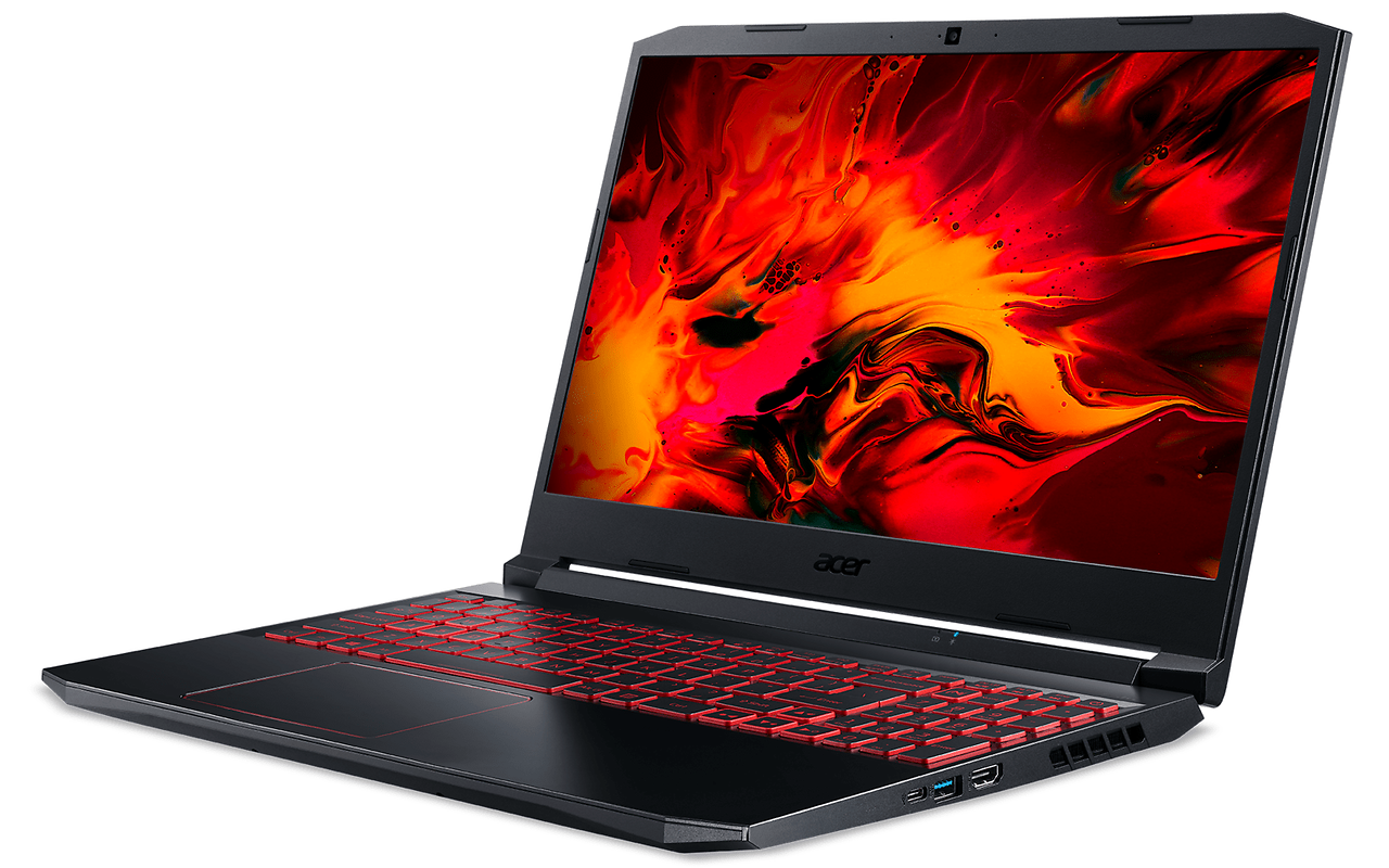ACER Nitro AN515-44-R15W / 15.6" IPS FullHD / AMD Ryzen 5 4600H / 8GB DDR4 / 256GB NVMe / GeForce GTX 1650 4GB GDDR6 / Wi-Fi 6 / No OS / NH.Q9GEU.00K