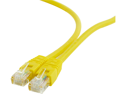 Gembird PP6U-0.5M / Patch Cord Cat.6U 0.5m Yellow