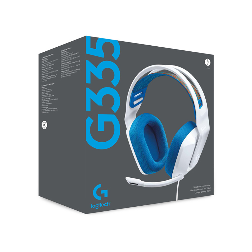Logitech G335 Gaming Headset / White