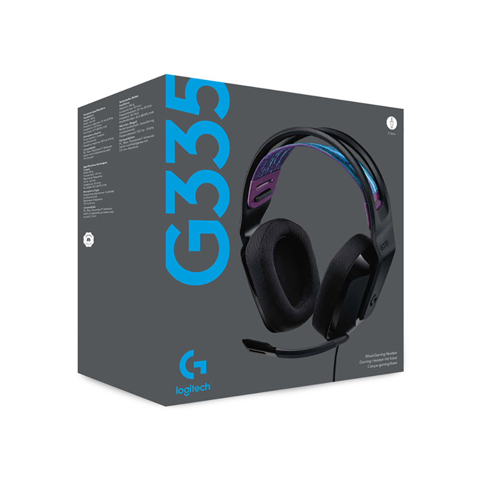Logitech G335 Gaming Headset / Black