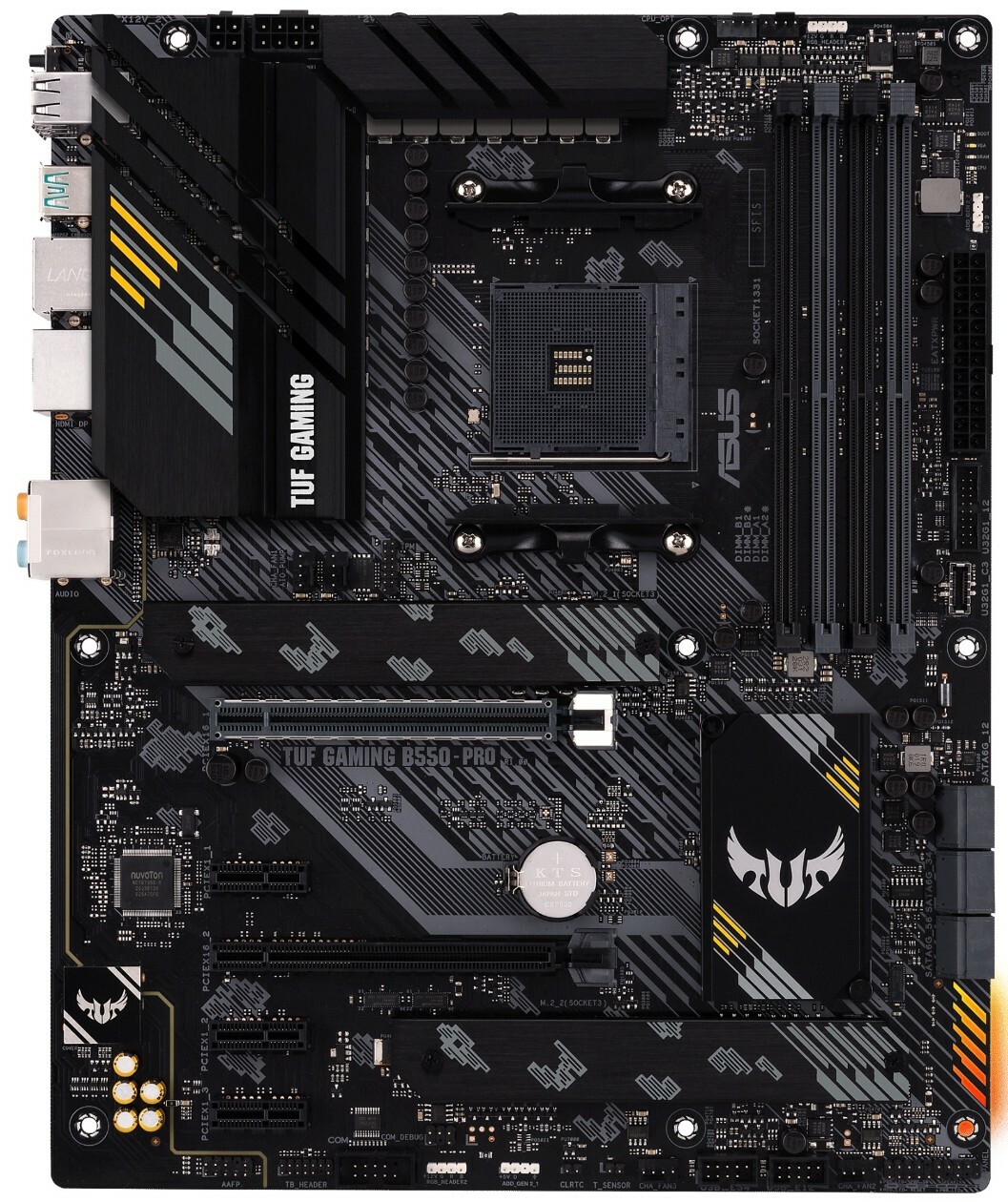 ASUS TUF GAMING B550-PRO / ATX  Socket AM4 Dual 4xDDR4 5100