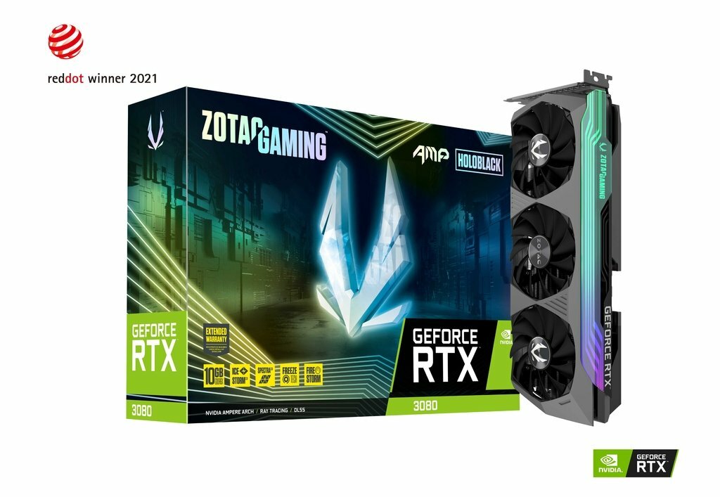 ZOTAC GeForce RTX 3080 Ti AMP Holo 12GB GDDR6X 384bit / ZT-A30810F-10P