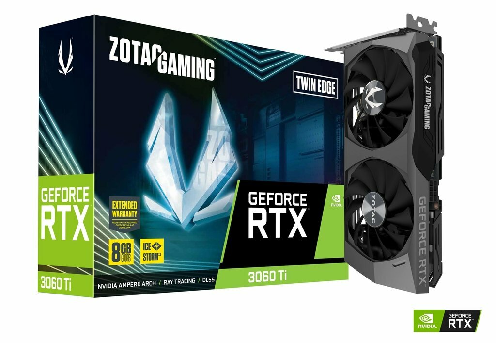 ZOTAC GeForce RTX 3060 Twin Edge 12GB GDDR6 192bit / ZT-A30600E-10M