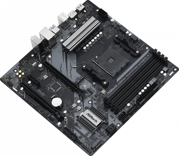 ASRock A520M PHANTOM GAMING 4 / mATX AM4 Socket