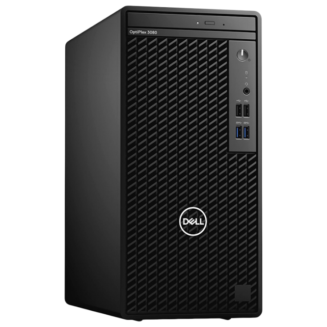 DELL OptiPlex 3080 MT / Intel Core i5-10505 / 8GB DDR4 / 256GB SSD + 1.0TB HDD / 260W PSU / Ubuntu /