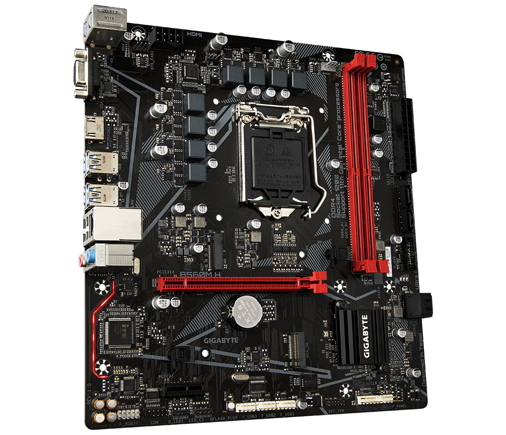 GIGABYTE B560M H / mATX Socket 1200 Dual 2xDDR4 5333