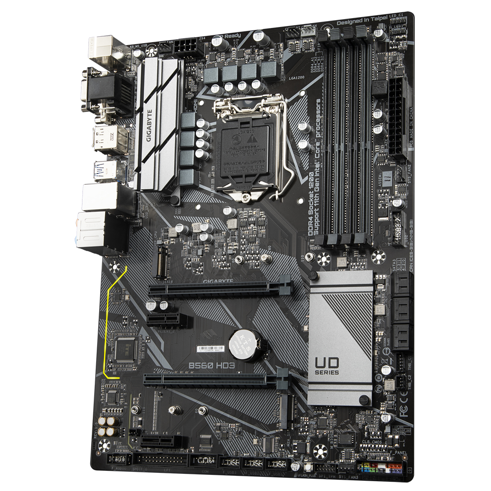 GIGABYTE B560 HD3 / ATX Socket 1200 Dual 4xDDR4 5333