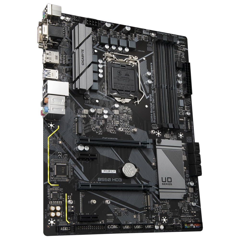 GIGABYTE B560 HD3 / ATX Socket 1200 Dual 4xDDR4 5333