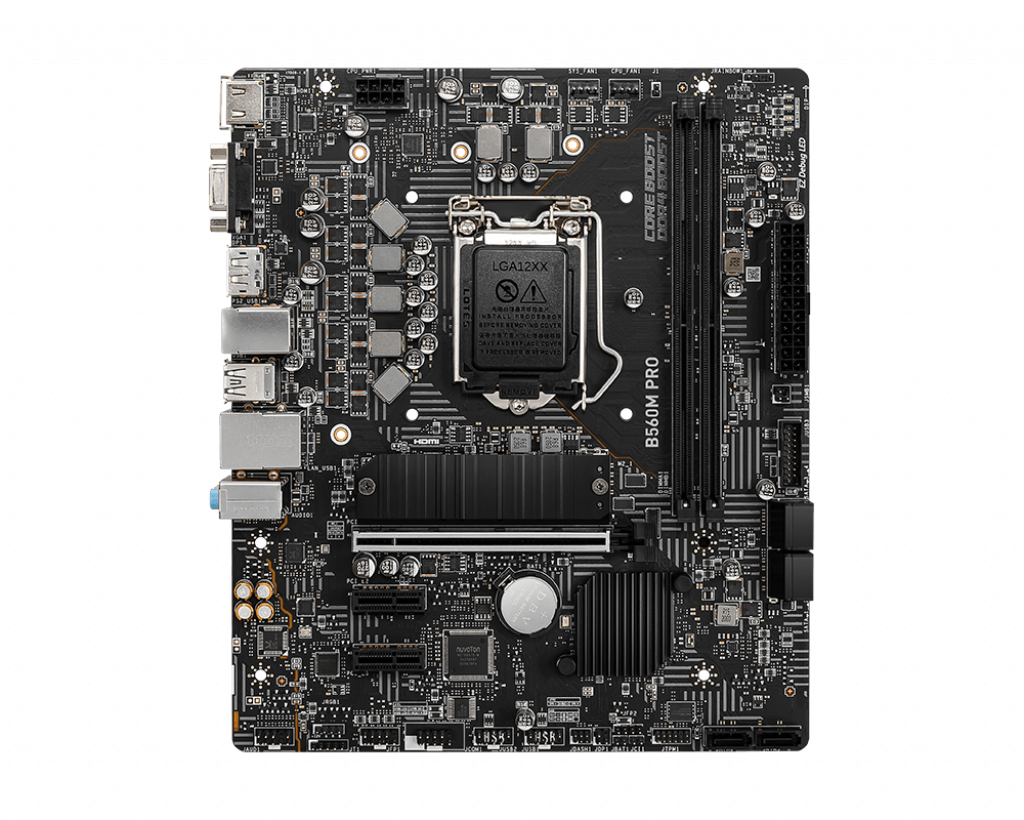MSI B560M PRO / mATX Socket 1200 Dual 2xDDR4 5200