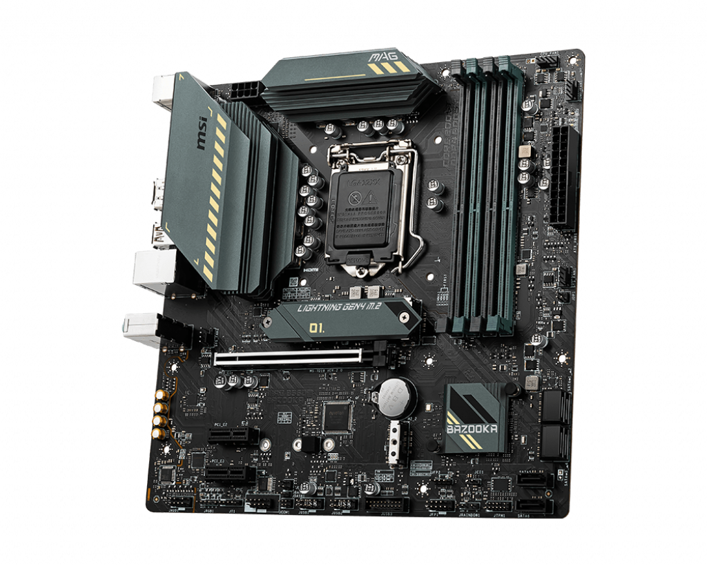 MSI MAG B560M BAZOOKA / mATX Socket 1200 Dual 4xDDR4 5066