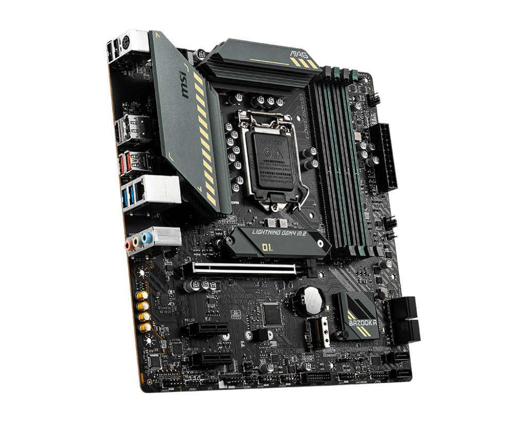 MSI MAG B560M BAZOOKA / mATX Socket 1200 Dual 4xDDR4 5066