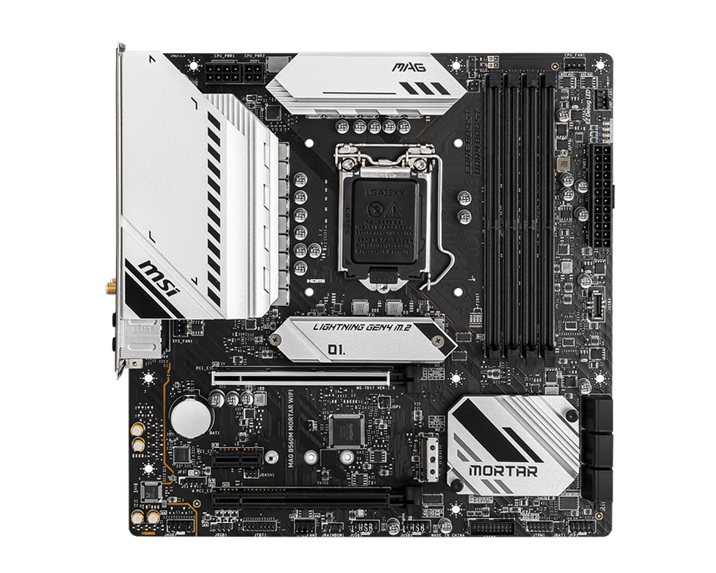 MSI MAG B560M MORTAR WI-FI / mATX Socket 1200 Dual 4xDDR4 5066