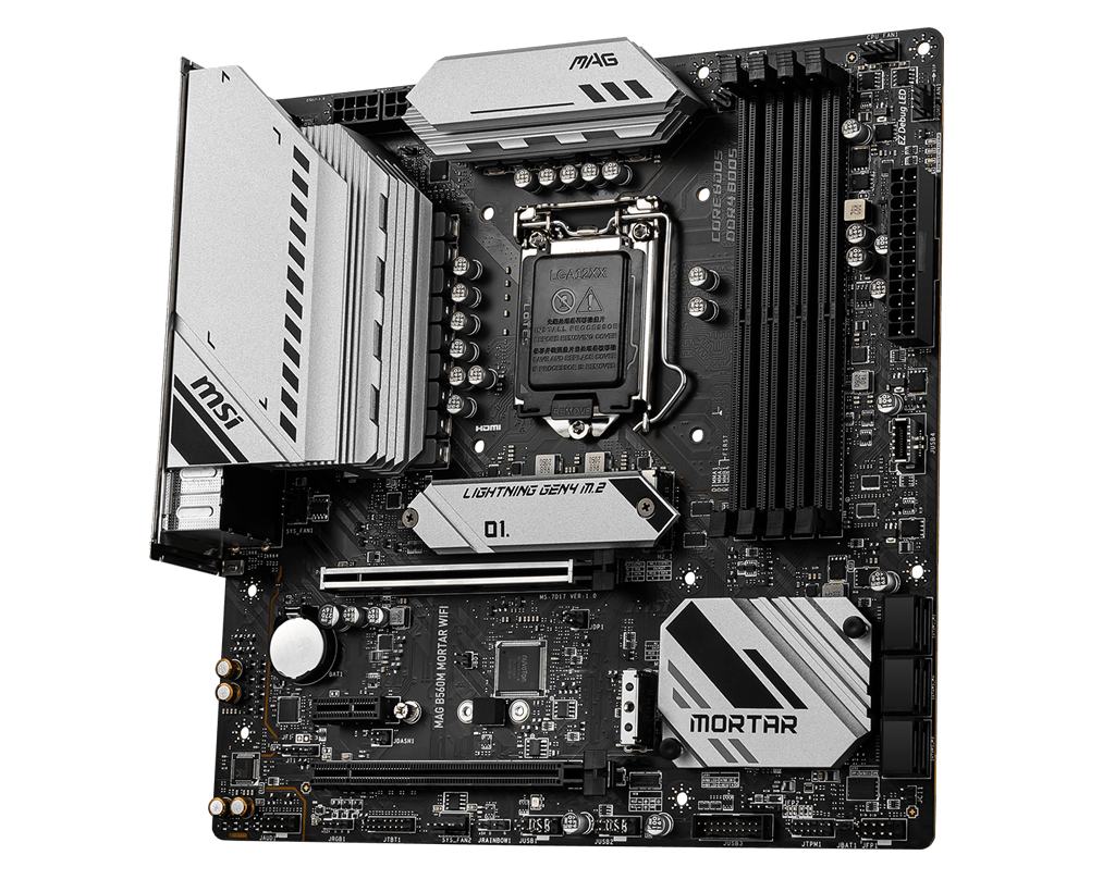 MSI MAG B560M MORTAR WI-FI / mATX Socket 1200 Dual 4xDDR4 5066