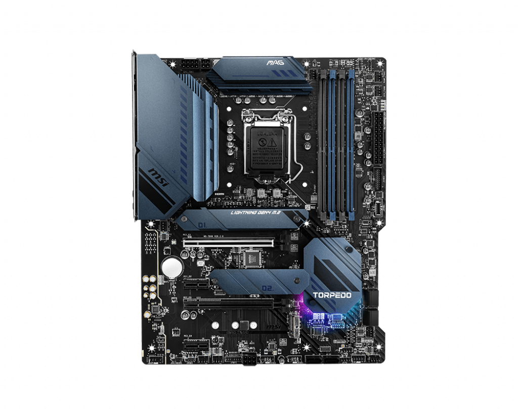 MSI MAG Z590 TORPEDO / ATX Socket 1200 Dual 4xDDR4 5333