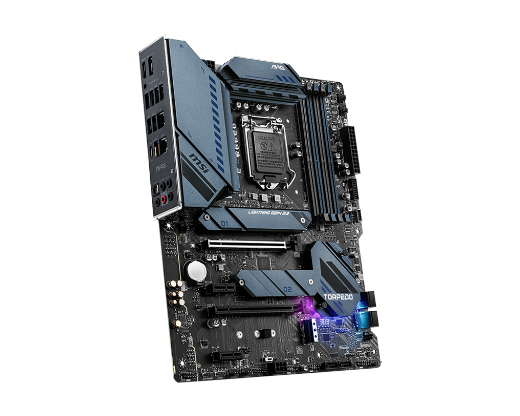 MSI MAG Z590 TORPEDO / ATX Socket 1200 Dual 4xDDR4 5333