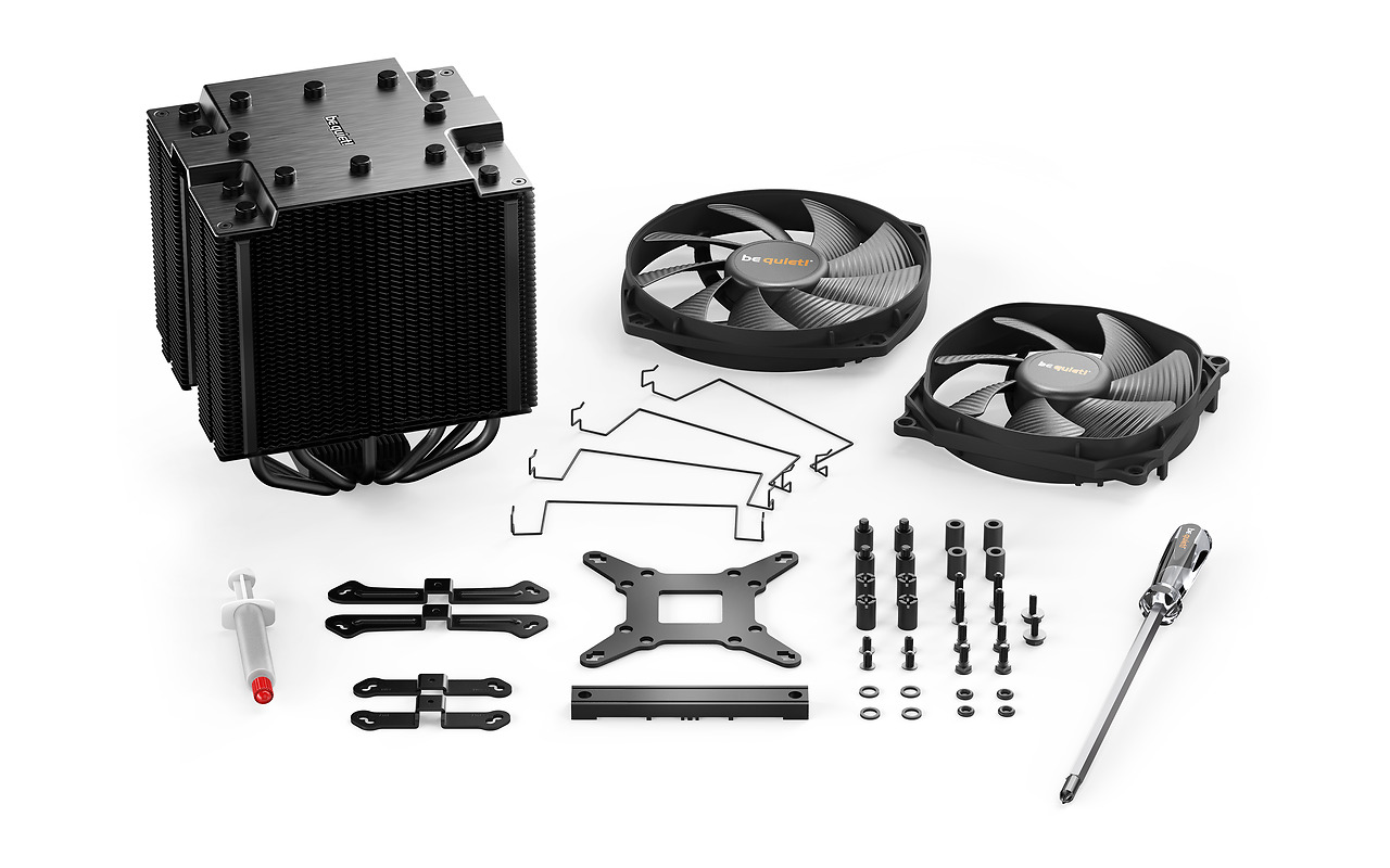 be quiet! Dark Rock Pro 4 / 2x135/120mm 250W