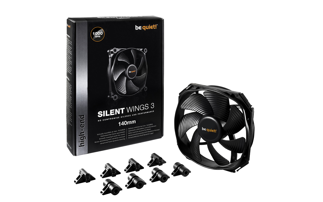 be quiet! Silent Wings 3 / 140x140 /