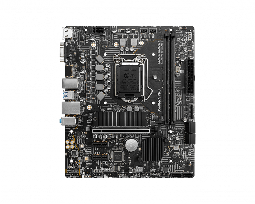 MSI B560M-A PRO / mATX Socket 1200 Dual 2x DDR4 5200