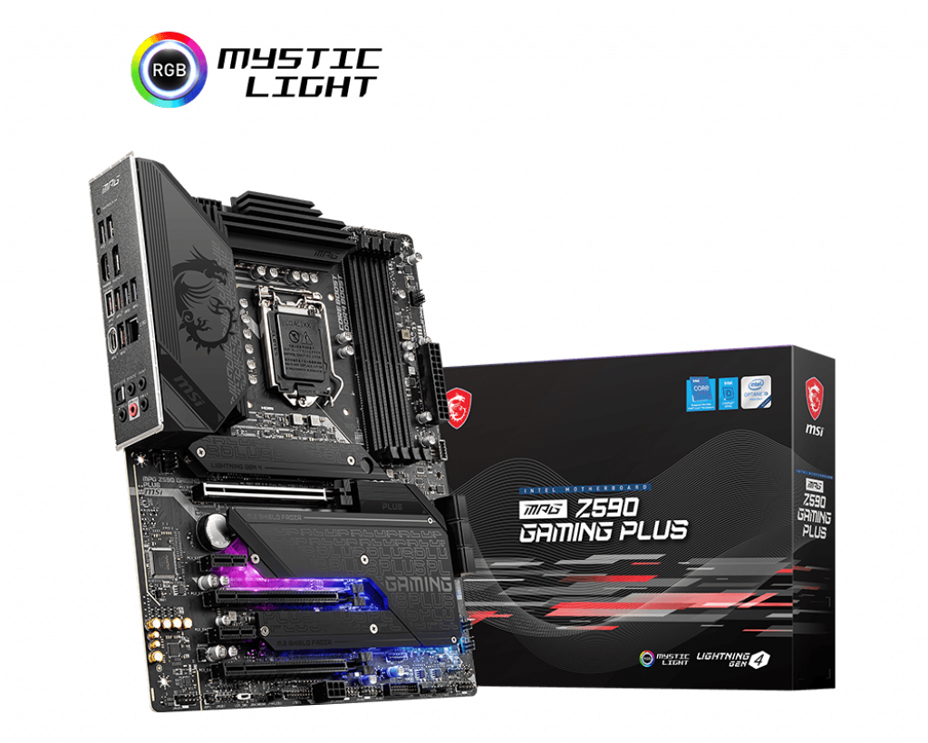 MSI MPG Z590 GAMING PLUS / ATX Socket 1200 Dual 4x DDR4 5333
