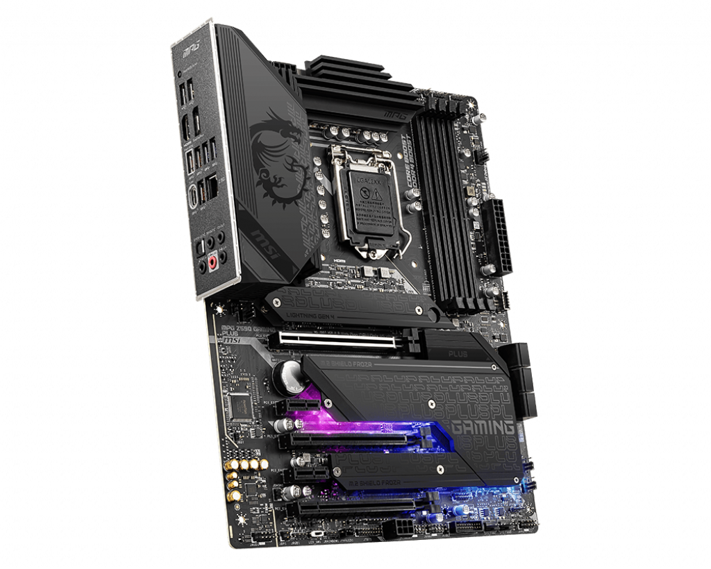 MSI MPG Z590 GAMING PLUS / ATX Socket 1200 Dual 4x DDR4 5333