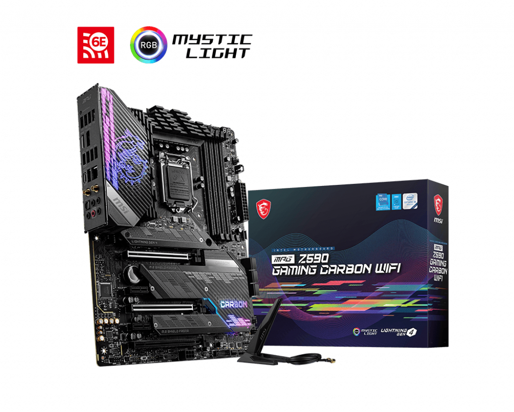 MSI MPG Z590 GAMING CARBON WI-FI / ATX Socket 1200 Dual 4xDDR4 5333