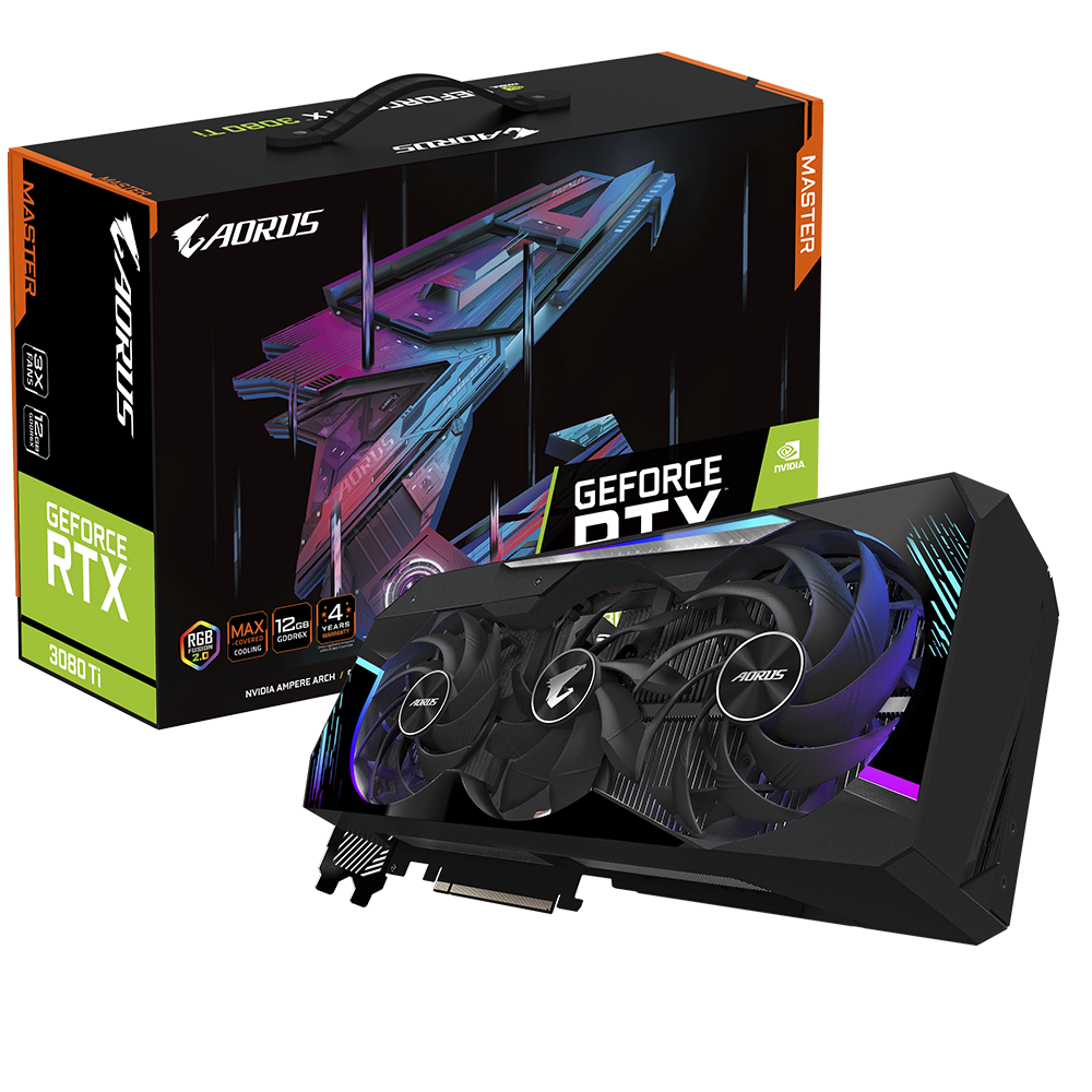 Gigabyte Aorus Master GeForce RTX 3080 Ti 12GB GDDR6X 384bit / GV-N308TAORUS M-12GD
