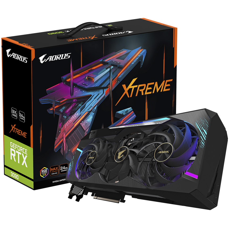 Gigabyte Aorus Xtreme GeForce RTX 3090 24GB GDDR6X 384bit / GV-N3090AORUS X-24GD