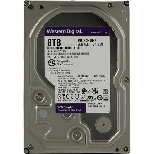 WesternDigital Caviar Purple WD84PURZ / 3.5" HDD 8.0TB