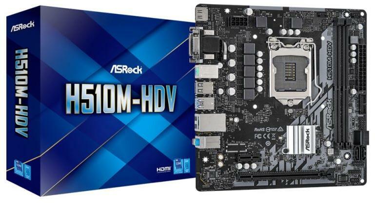 ASRock H510M-HDV / mATX S1200
