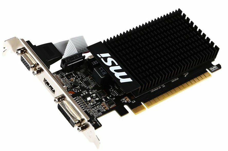 MSI GeForce GT710 2GB DDR3 64bit / GT710- 2GD3H/LP