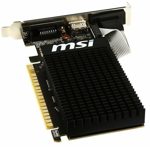 MSI GeForce GT710 2GB DDR3 64bit / GT710- 2GD3H/LP