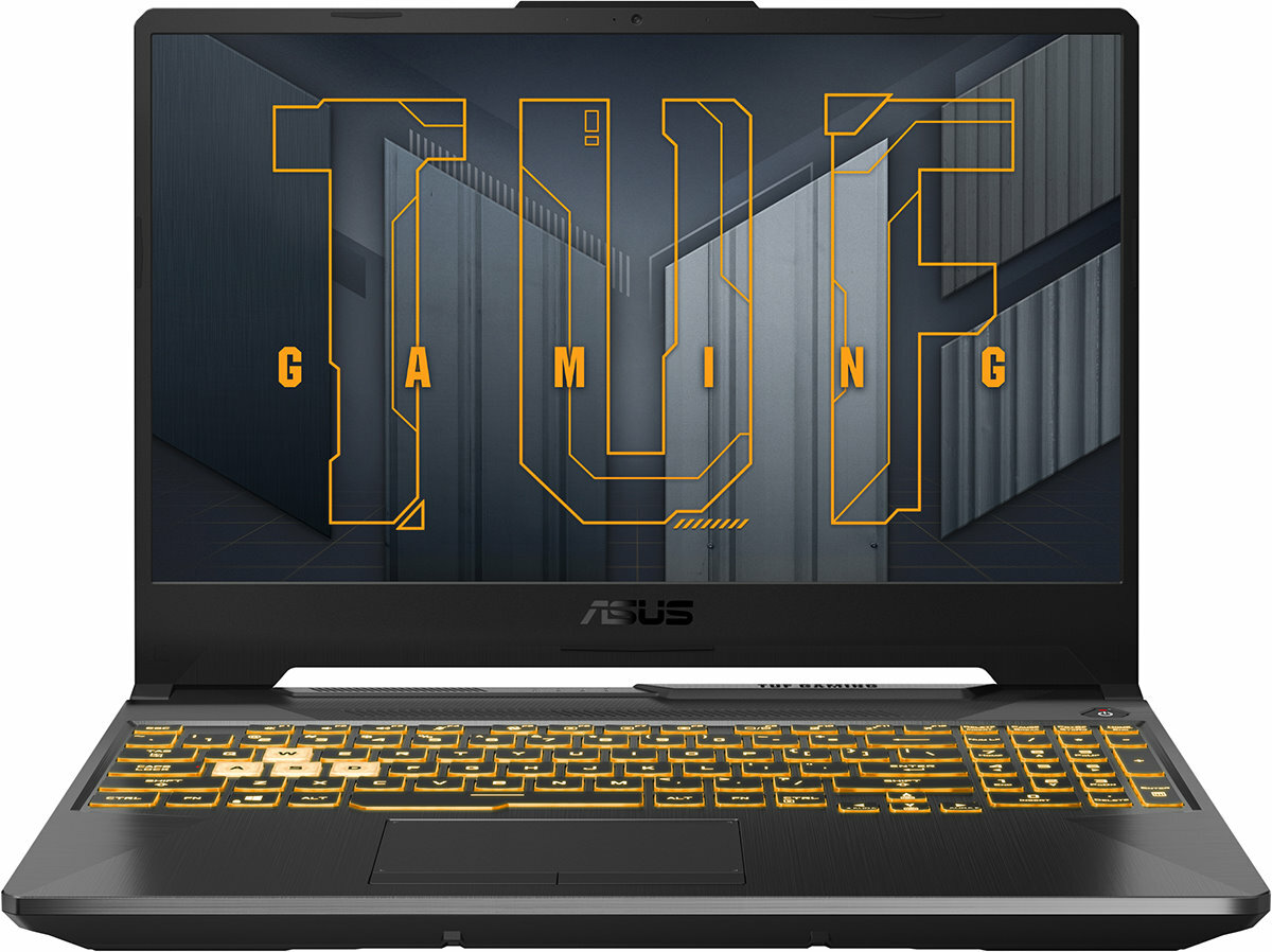 ASUS TUF Gaming F15 FX506HE / 15.6" FullHD IPS 144Hz / Intel i7-11800H / 16GB DDR4 / 512GB NVMe / GeForce RTX3050 Ti 4GB GDDR6 / No OS / FX506HE-HN001