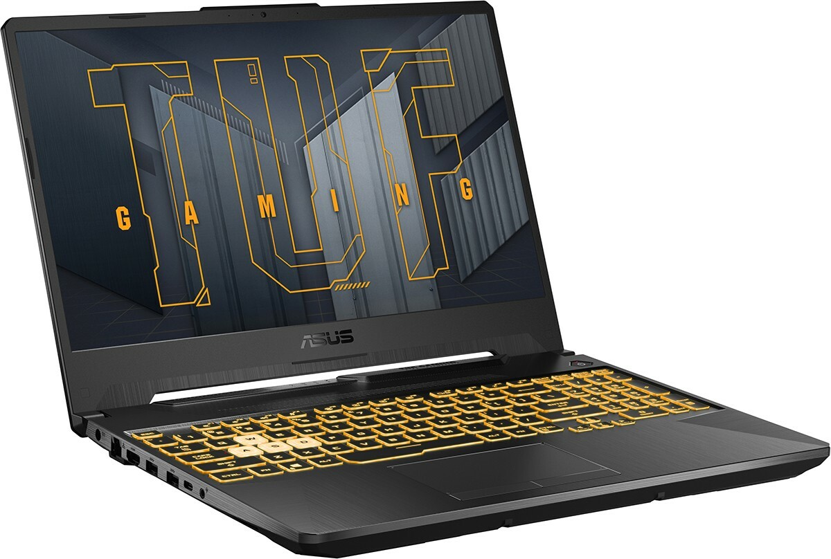 ASUS TUF Gaming F15 FX506HE / 15.6" FullHD IPS 144Hz / Intel i7-11800H / 16GB DDR4 / 512GB NVMe / GeForce RTX3050 Ti 4GB GDDR6 / No OS / FX506HE-HN001