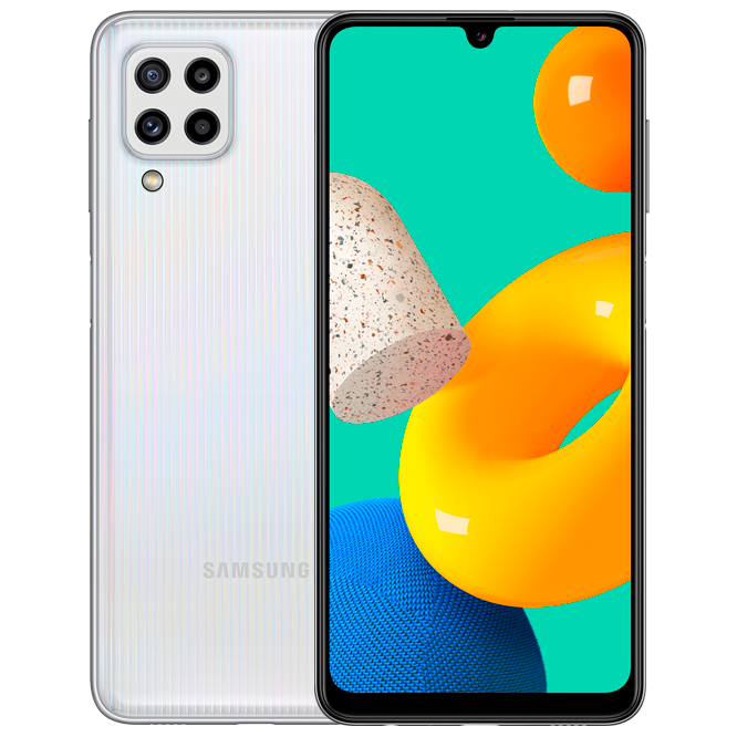 Samsung Galaxy M32 / 6.4'' SuperAMOLED 90Hz / Helio G80 / 6Gb / 128Gb / 5000mAh / White