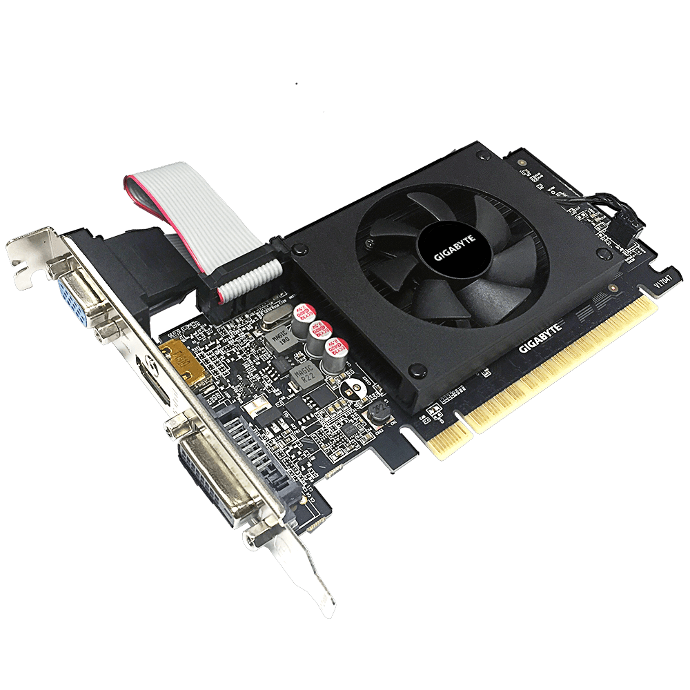 GIGABYTE GeForce GT 710 2GB DDR5 64bit / GV-N710D5-2GIL