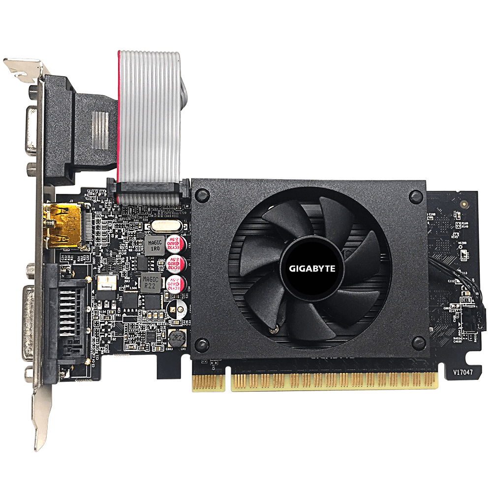 GIGABYTE GeForce GT 710 2GB DDR5 64bit / GV-N710D5-2GIL