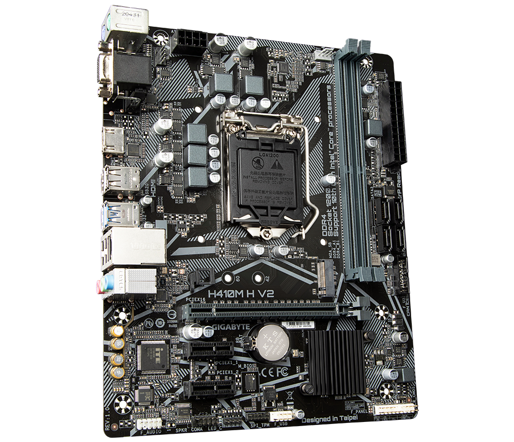 GIGABYTE H410M H V2 / mATX Socket 1200 Dual 2xDDR4 2933