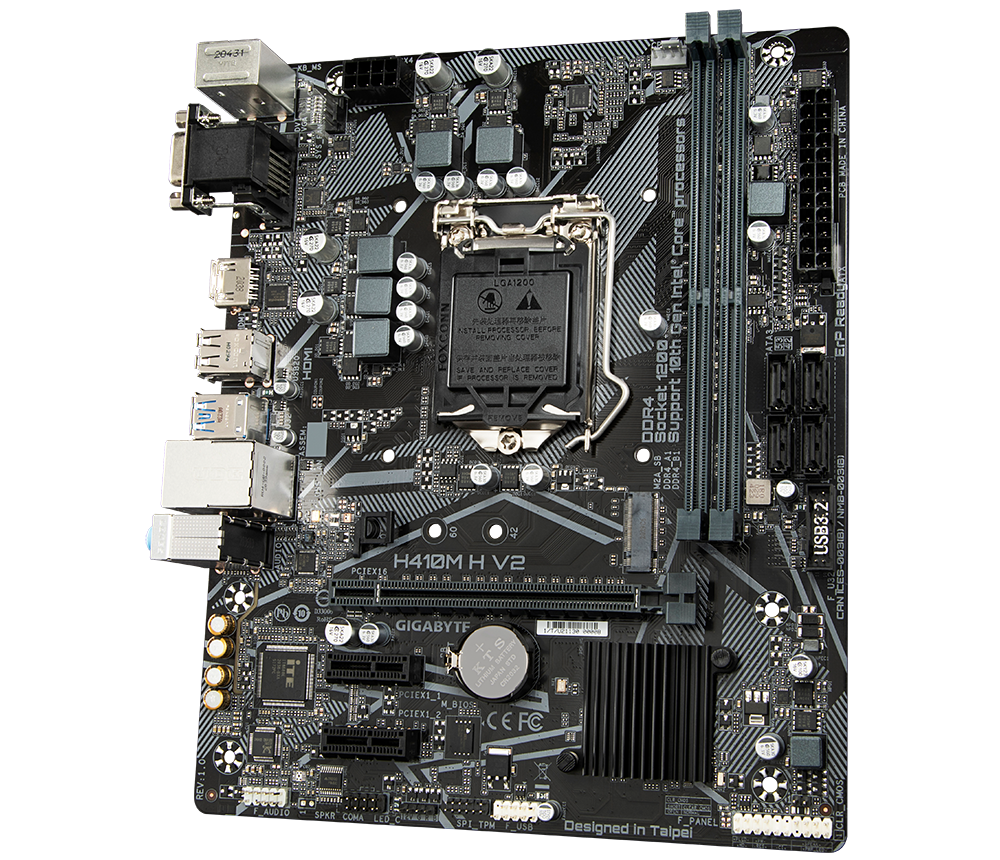 GIGABYTE H410M H V2 / mATX Socket 1200 Dual 2xDDR4 2933