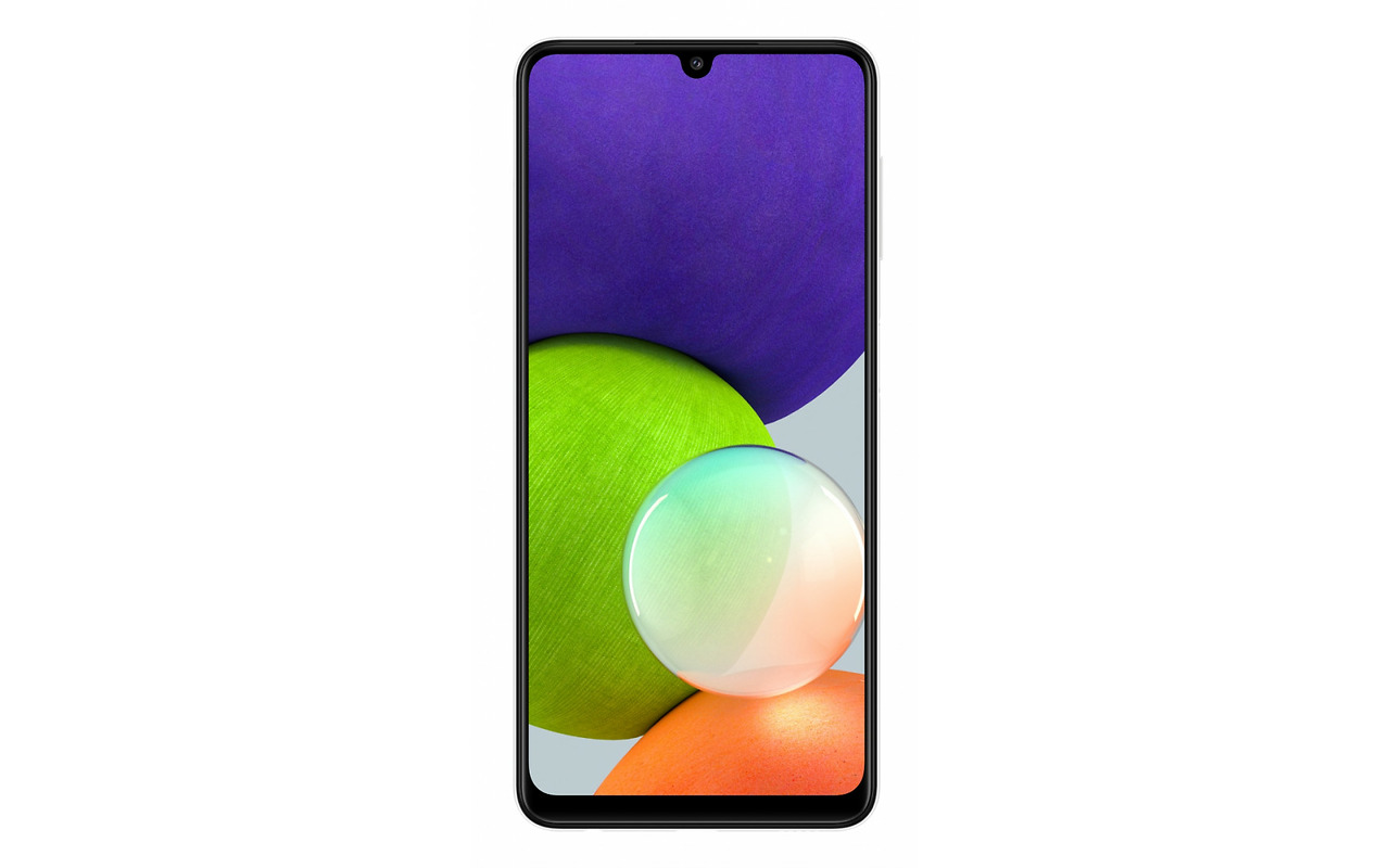 Samsung Galaxy A22 / 6.4'' 720x1600 90Hz / MediaTek MT6769V/CTZA / 4Gb / 64Gb / 5000mAh White