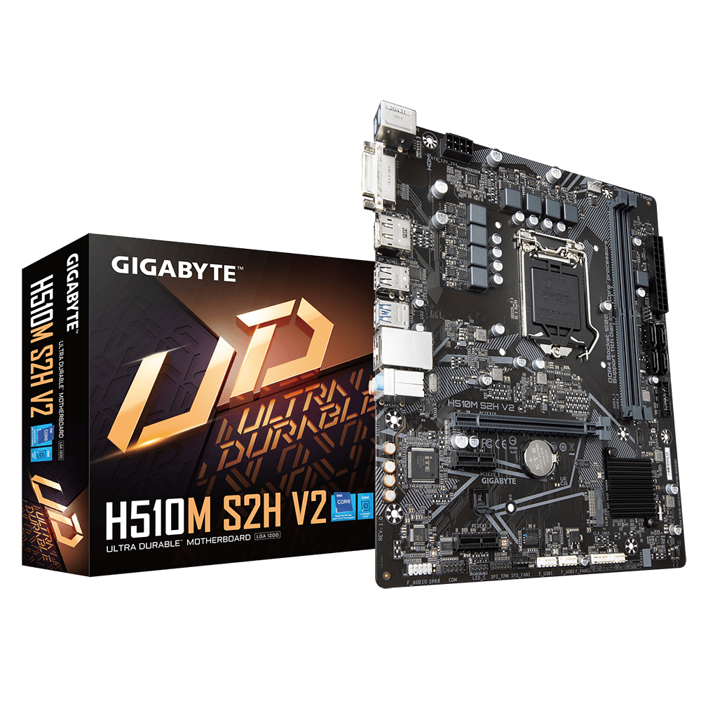 GIGABYTE H510M S2H V2 / mATX Socket 1200 Dual 2x DDR4 3200