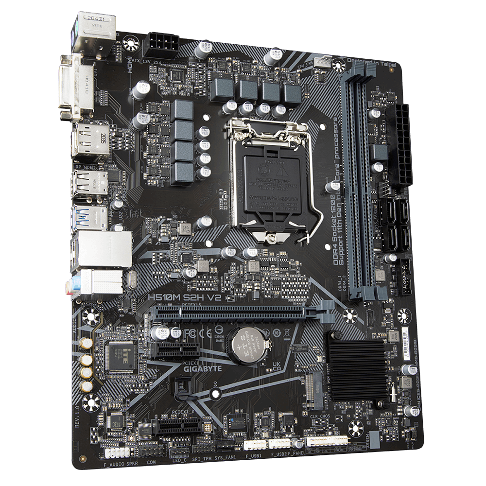 GIGABYTE H510M S2H V2 / mATX Socket 1200 Dual 2x DDR4 3200