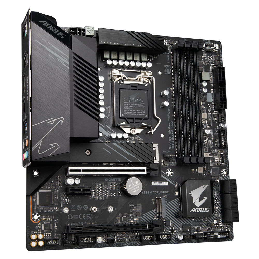 GIGABYTE B560M AORUS PRO / mATX Socket 1200 Dual 4x DDR4 5333