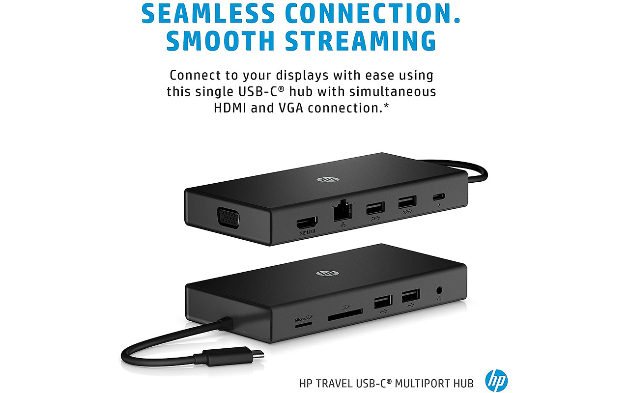 HP Travel USB-C Multi Port Hub / 1C1Y5AA#ABB