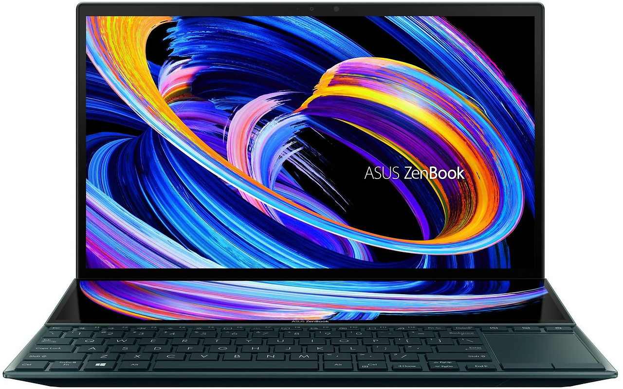 ASUS ZenBook Duo 14 UX482EA / 14" TOUCH IPS FullHD + 12.65" Screen Pad / Core i7-1165G7 / 16GB RAM / 512GB SSD / Intel Iris Xe / Windows 10 PRO /