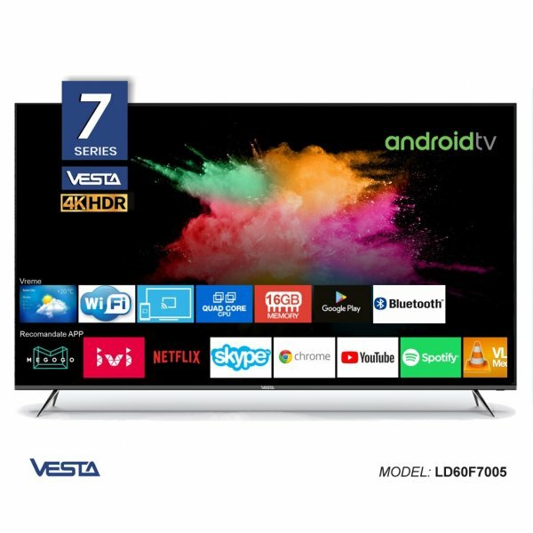 VESTA LD60F7005 / 60" UHD 4K / Android TV
